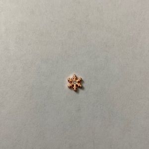 (5/$15) Origami Owl Rose Gold Snowflake Charm